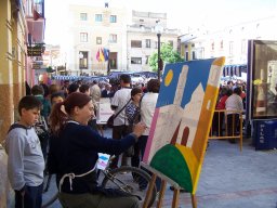 Concurso de Pintura al aire Libre en Mula 2009
